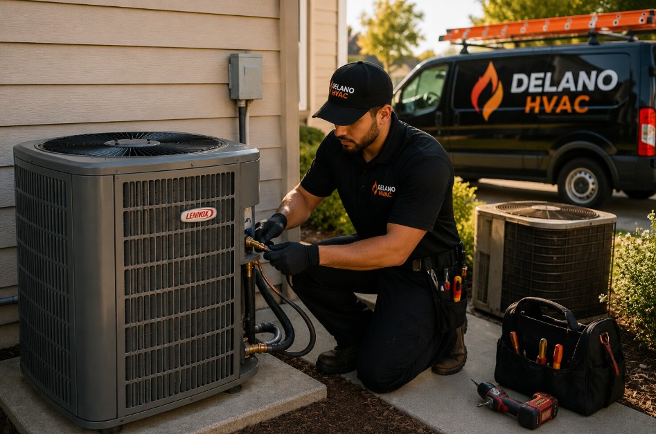 HVAC System Replacement in Delano