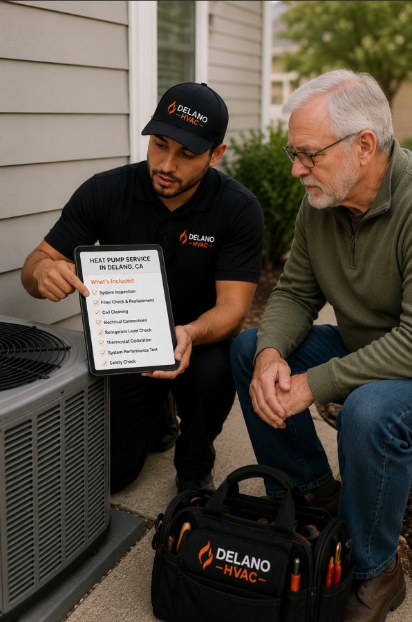 heat pump services in delano
