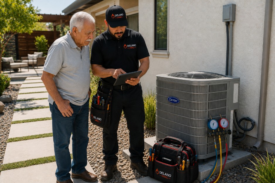 Carrier ac repair near me in delano