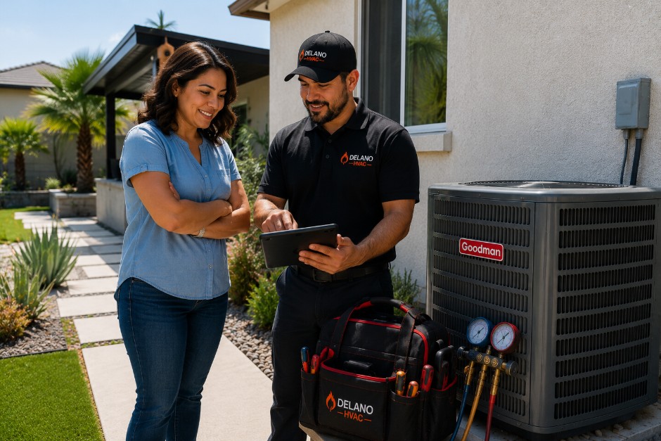 goodman ac repair cost in delano ca