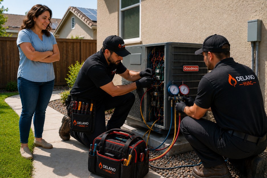 goodman ac repair services in delano ca